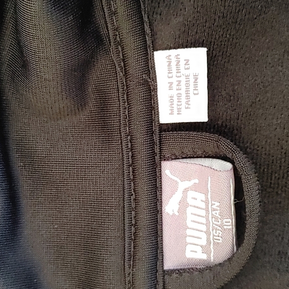 Puma kids Jacket size 10 Blue and black - Picture 4 of 4